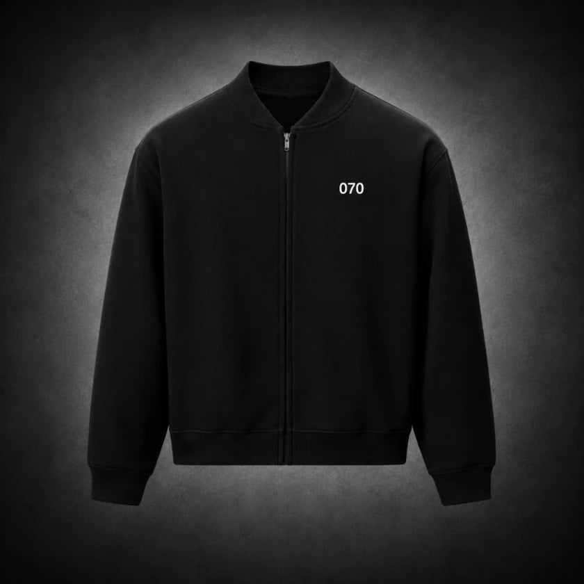 070 College Jacket – Black