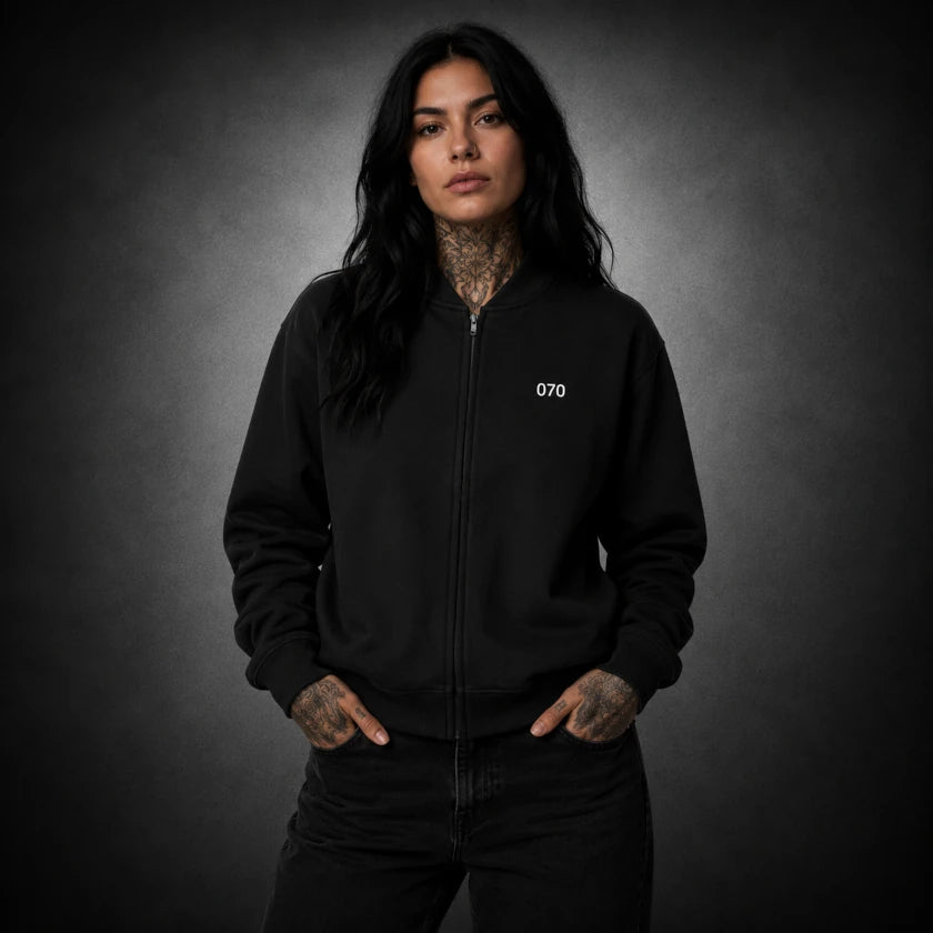 070 College Jacket – Black