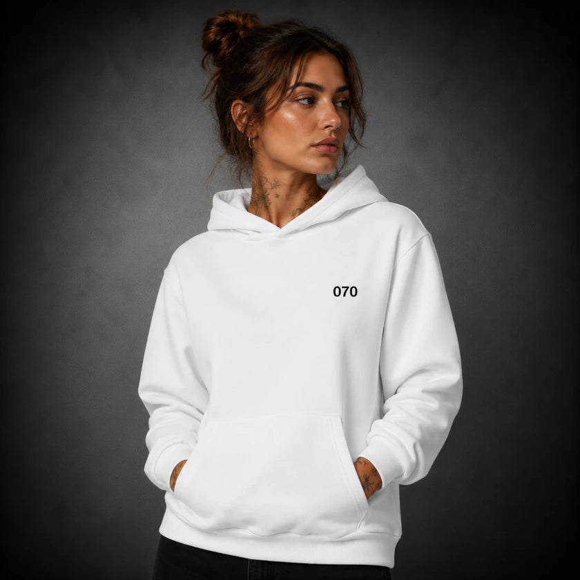 070 Hoodie - White
